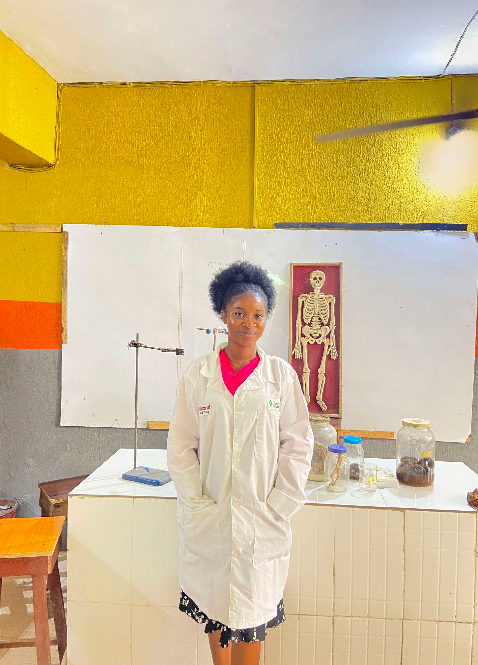 Teacher in classroom